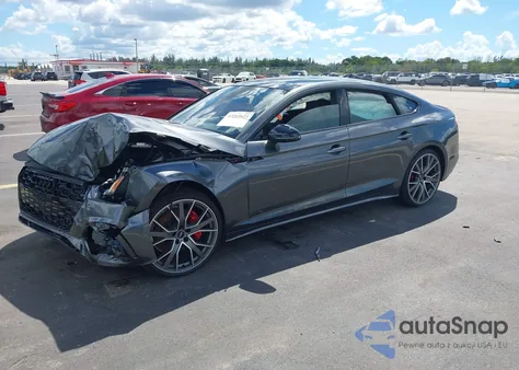 2025 Audi A5 Sportback Premium Plus 45 Tfsi S Line Quattro S Tronic from USA, damaged, VIN WAUFACF53SA016277